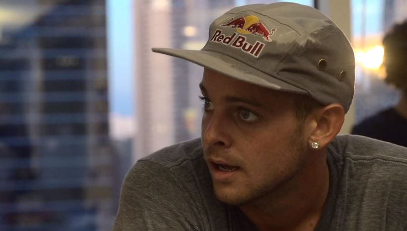 ryan sheckler red bull hat